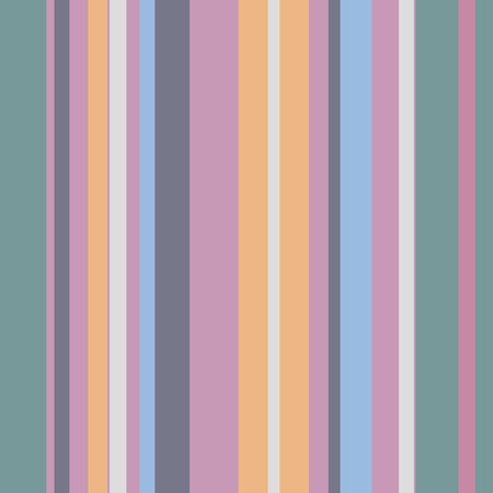 Retro Bright Colorful seamless stripes patternのイラスト素材