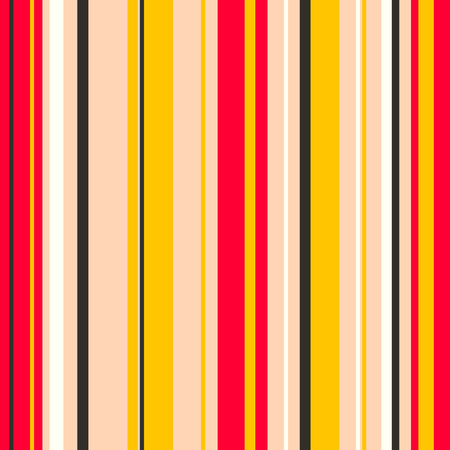 Retro Bright Colorful seamless stripes patternのイラスト素材