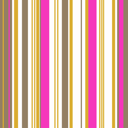 Yellow and fuchsia Retro Bright Colorful seamless stripes patternのイラスト素材