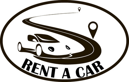 Rent a carのイラスト素材