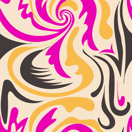 Seamless pattern of tropical leaves of palm treeのイラスト素材