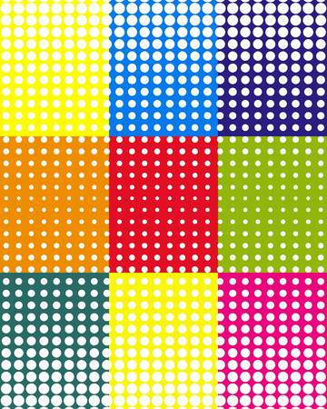 Pop art colorful backgroundのイラスト素材