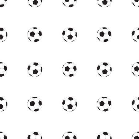 Soccer ball seamless patternのイラスト素材