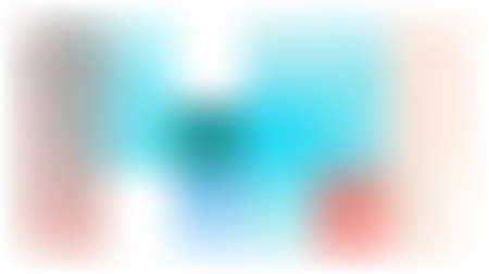 Vector white blur background with colorful watercolorのイラスト素材