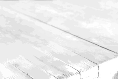 white background with table surface. Narrow planksのイラスト素材
