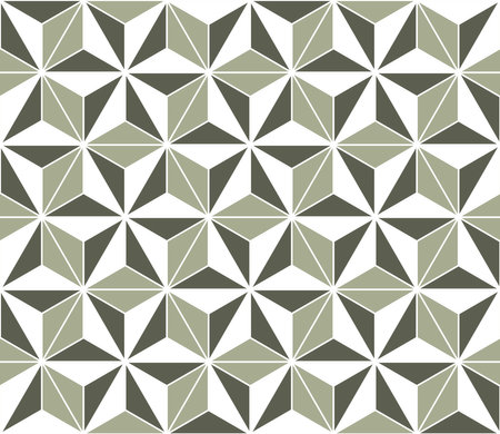 Seamless abstract pattern from geometric hexagonal shapes.の写真素材