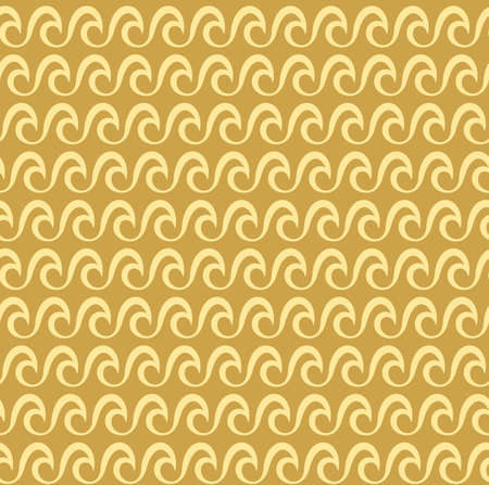 Seamless pattern with circles. Waves concept.のイラスト素材