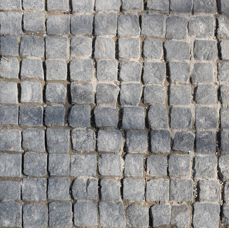Old gray stone wall. Stone texture