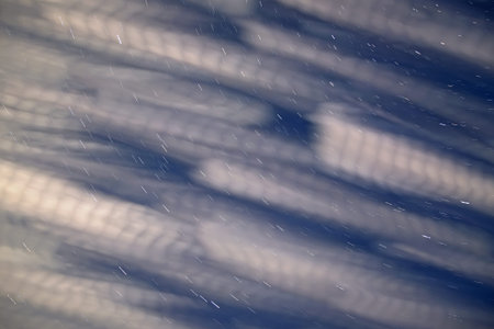 Abstract heavenly background with blurred clouds in the form of nebulae and stars in the form of...