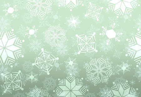 Christmas colorful background with snowflakes. High quality illustrationの写真素材