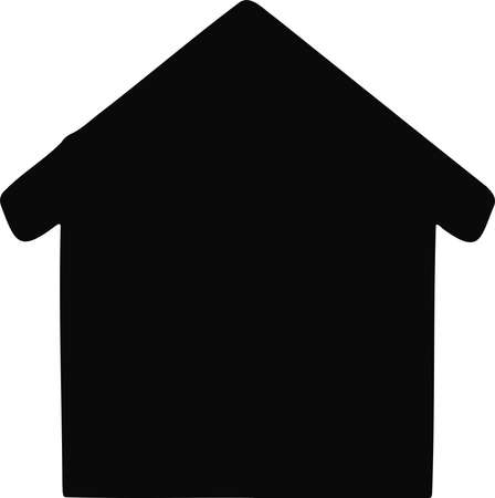 House Icons city silhouette symbol icon illustration. Vector illustrationのイラスト素材