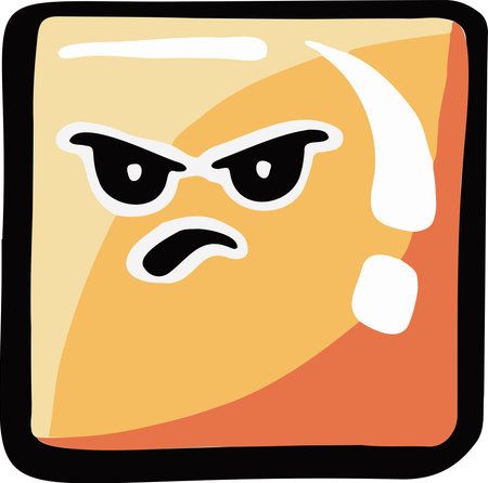 Multicolored smileys emotions funny vector illustration. Vector illustrationのイラスト素材