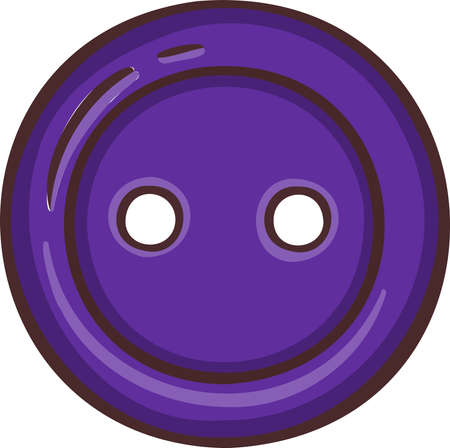 Knitting sewing symbol needlework icon vector button made by handsのイラスト素材