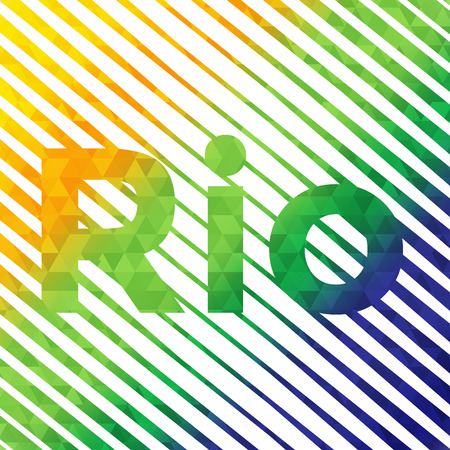 Riocolor vector illustrationの写真素材