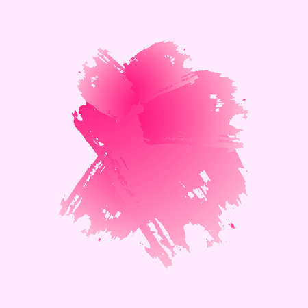 Brush strokes vector. Splash. Abstract background. Pink color. Can be used as a frame for your textのイラスト素材