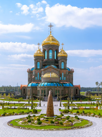 Main temple of the Russian Armed Forces in the Park Patriot