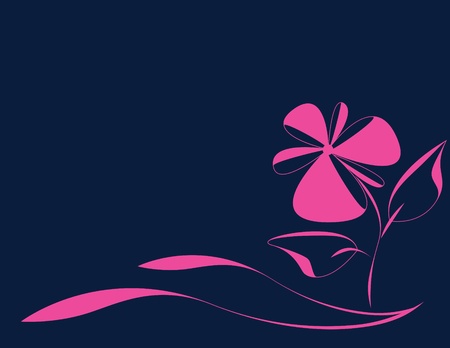 background with flowerのイラスト素材