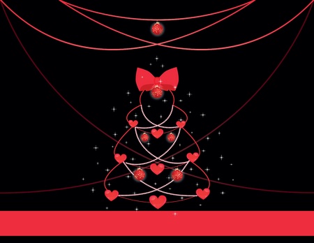 Christmas treeのイラスト素材