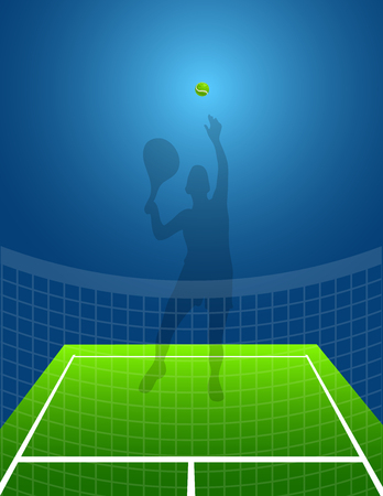 sport background tennis. man. vectorのイラスト素材