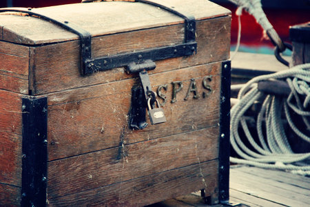 Treasure chest. photo