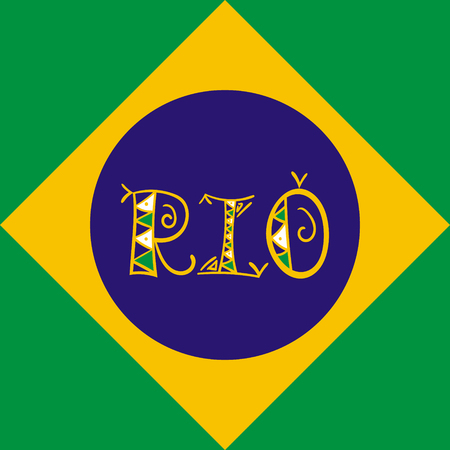 Rio posterのイラスト素材