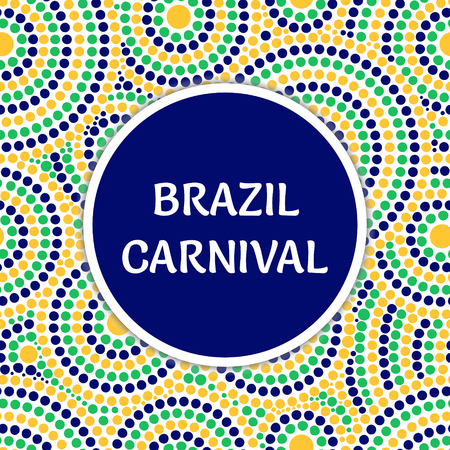 Brazil Carnival illustration vector. Fireworks colorful background. Festive tropical design for Rio de Janeiro banner, dance show poster, cards or music festival flyer.のイラスト素材
