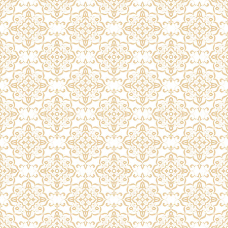 Baroque floral pattern vector seamless. Royal luxury background texture. Vintage mandala flower ornament design for wallpaper.のイラスト素材