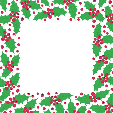 Christmas elements on a white background. Vector illustration. Happy new yearのイラスト素材