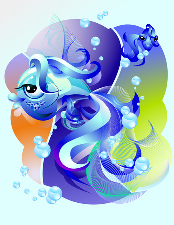 Ocean.Fishのイラスト素材