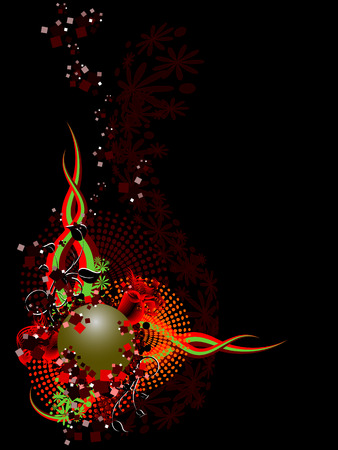 floral backgroundのイラスト素材