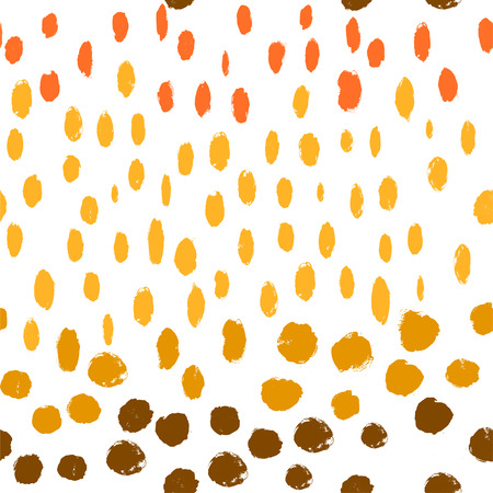 Vector seamless pattern. Ink drawing. Hand drawn wallpaper. Paint spot, drop isolated. Package design. Abstract graphic design.のイラスト素材