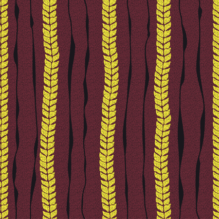 African tribal colorful pattern. seamless vector textureのイラスト素材