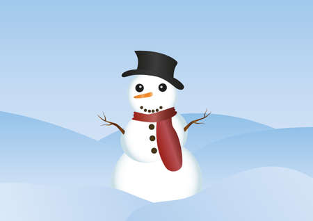 little snowmanの写真素材