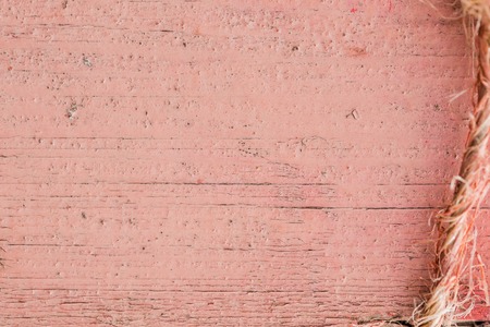 Wooden background. Old shabby pink colored wooden fenceの写真素材