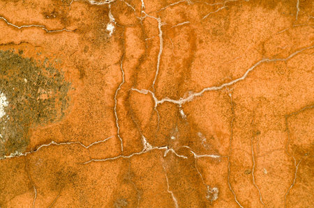 background of the texture old wall with rift