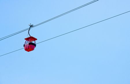 railway funicular in Hainan, Chinaの写真素材