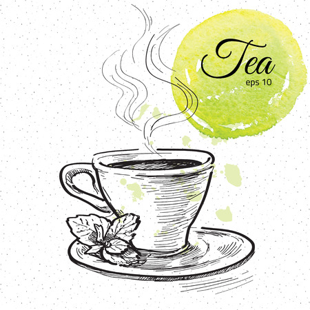 Cup of teaのイラスト素材