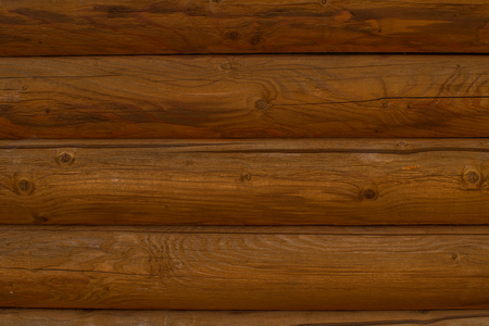 wooden background of varnished boardsの写真素材