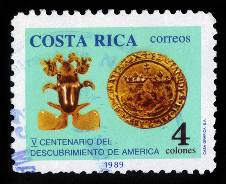 golden frog jewel and antique coinのeditorial素材