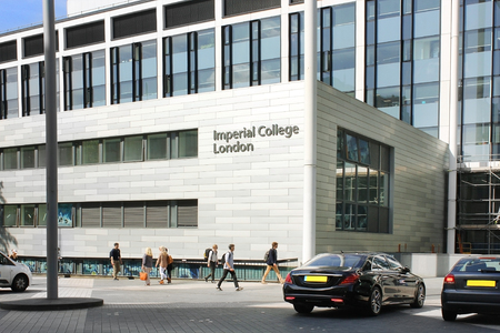 LONDON - MAY 24: Imperial College, Business School, South Kensington campus on May 24, 2017 in London, England. business school was opened in 2004 by Queen Elizabeth IIのeditorial素材