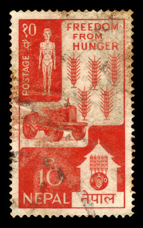 freedom from hunger, Nepalのeditorial素材