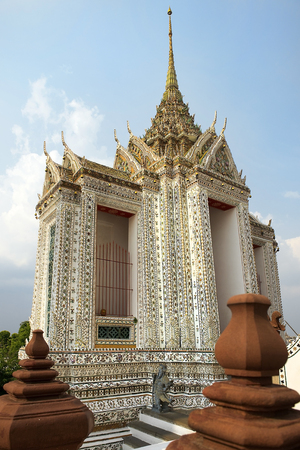Wat Phra Kaew (Keo), Temple of the Emerald Buddha, Bangkok, Thailandの写真素材
