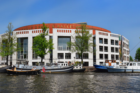 Amsterdam, a trip through the picturesque canalsのeditorial素材
