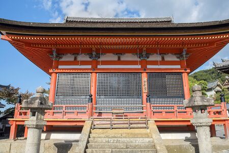 Kyoto, Japan - november 12, 2019: Kiyomizu-dera, buddhist temple complex in the Higashiyama district of Kyoto UNESCO World Heritage siteのeditorial素材