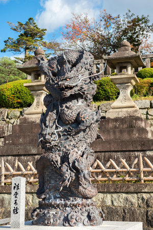 Kyoto, Japan - november 12, 2019: Kiyomizu-dera, buddhist temple complex in the Higashiyama district...