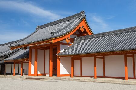Kyoto, Japan - november 10, 2019: Kyoto Gosho (Imperial Palace) and the surrounding Kyoto Imperial Palace Park (Kyoto Gyoen)のeditorial素材