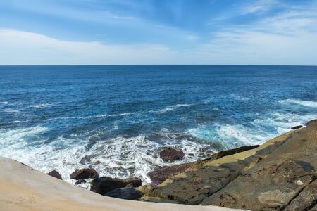 coastwalk at the Royal National Park, Sydney, NSW Australiaの写真素材