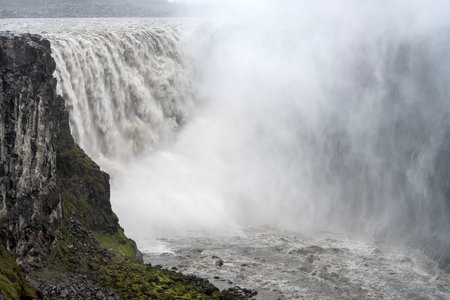 journey through the magnificent nature of Icelandの写真素材