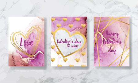 liquid marble with gold. flyer, business card, flyer, brochure, poster, for printing. trend vectorのイラスト素材