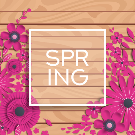 flowers or banners. Background with anemones can be used for a magazine, web, advertising.のイラスト素材
